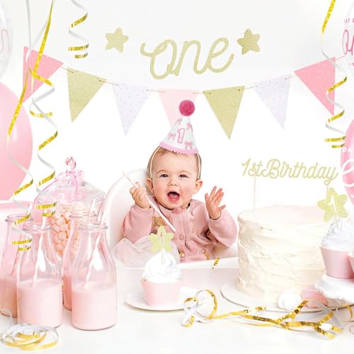 Boho 1st Birthday Hat for Girls & Boys - Yoolhamy Crown