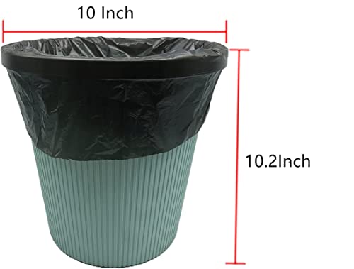 120 Count Small Black Trash Bags for Wastebaskets - 1.2-1.5 Gallon