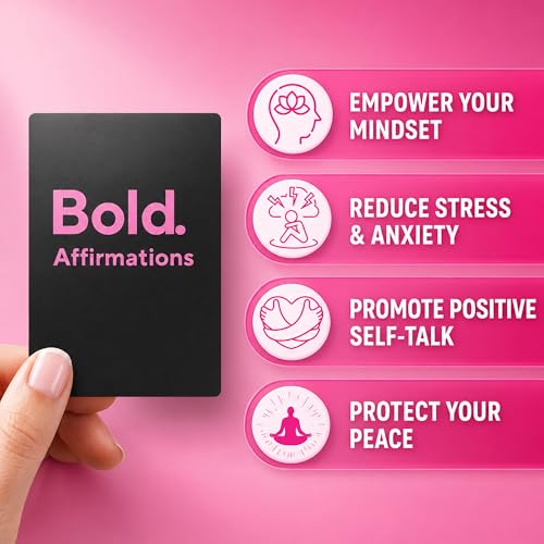 Badass Affirmation Cards for Women - 100 Motivational Cards