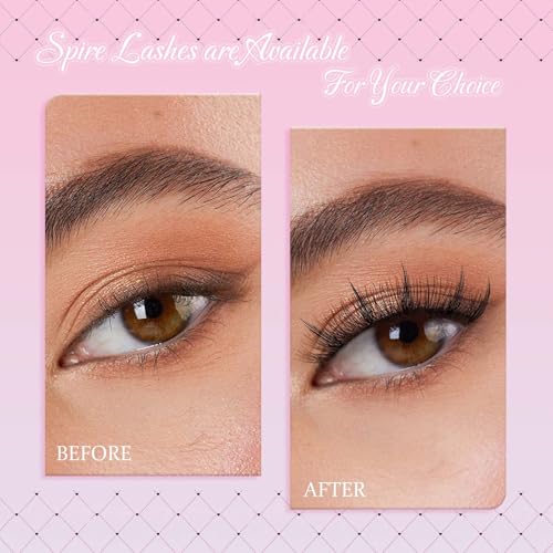 FADLASH Premade Anime Lashes Spire Fans 0.07 C Curl Manga Lash Extensions