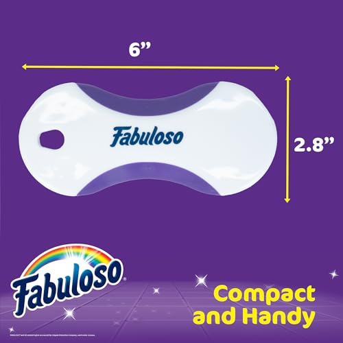 Fabuloso 6-Inch Compact Hand Scrub Brush for Multi-Surface Cleaning