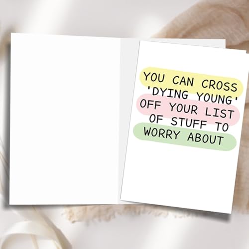 Funny Birthday Card for Anyone - Humorous Gift for All Ages