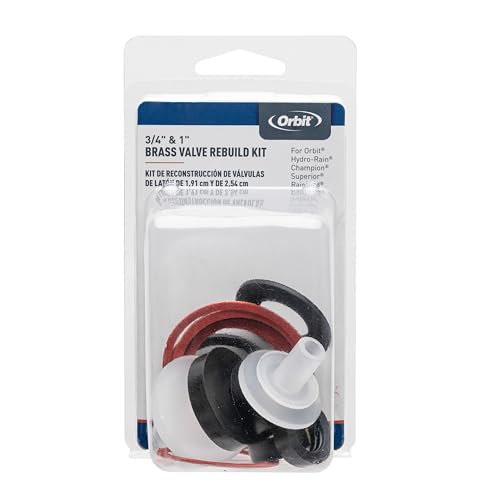Orbit Brass Anti-Siphon Valve Repair Kit, 3/4" & 1" - 10 Pack