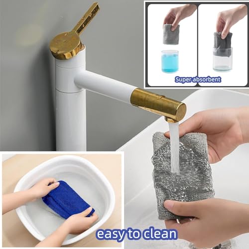 Retractable Gap Dust Cleaner Brush with Microfiber Cloths