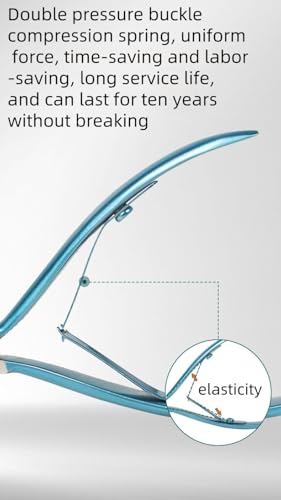 Ingrown Toenail Clippers - 120° Angled Stainless Steel Tool for Thick Nails