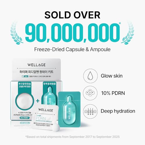 WELLAGE Hyper PDRN One-Day Kit 2ea - Korean Salmon DNA Skin Care Serum