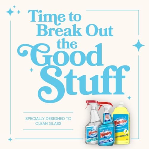 Windex Glass Routine Cleaning Bundle: Original Spray & Fast Shine Foam