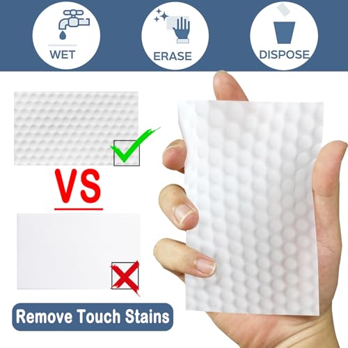 30 Pack High-Density Melamine Foam Cleaning Pads - No Detergent Needed