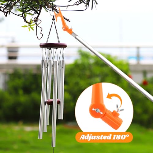 Adjustable Utility Hook for Extension Poles - Multi-Purpose Light Hanging