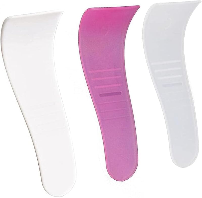 SelHeng Reusable Non-Stick Wax Spatulas - 3 Pcs Portable Hair Removal Applicators