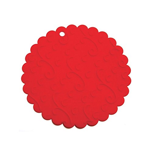 Norpro Red Silicone Jar Opener - Non-Slip Grip, 6"