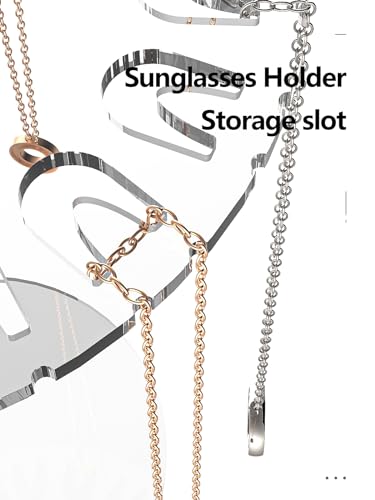 Acrylic Necklace Organizer Stand - Rotating Jewelry Display Rack