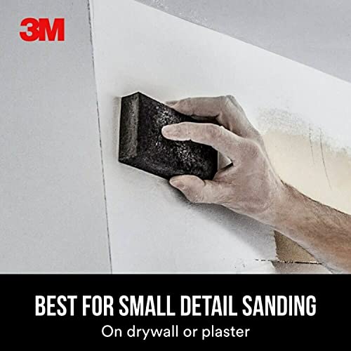 3M Small Area Drywall Sanding Sponge, Fine/Medium Grit, 2-Pack