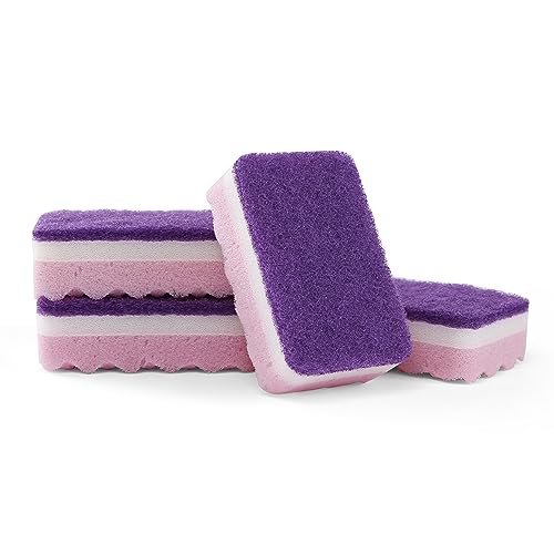 Fabuloso Scratch-Free Cellulose Kitchen Dish Sponges - Purple, 8 Count