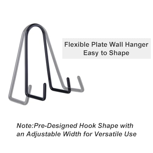 Adjustable Wall Plate Hanger for 7-14 Inch Plates | LEVOSHUA (2 Pack)