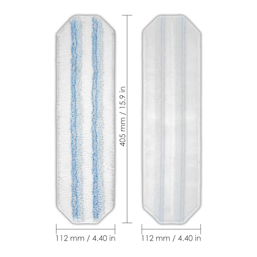 H2prO Replacement Mop Pads - 3 Pack Compatible with O-Cedar Mop