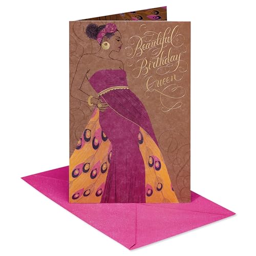 Spectacular Brilliance Birthday Card for Her - Beautiful Birthday Queen