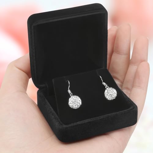 KUKUVR Velvet Earring Gift Box - Jewelry Organizer for Women