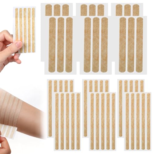 48 Strips Skin Closure 2 Sizes Adhesive Wound Closures Strips Breathable Strip for Closing Small Cuts Wounds