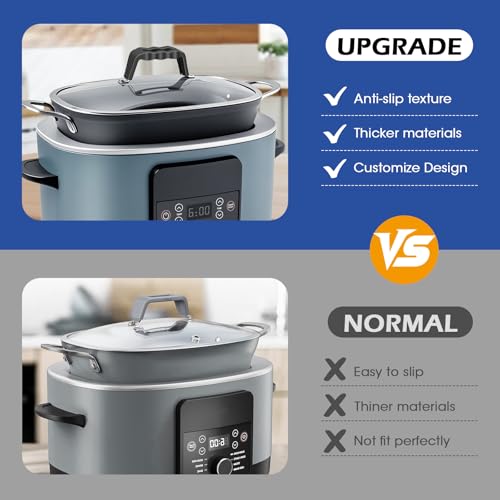 Silicone Lid Handle Cover for Ninja Foodi Slow Cookers - Heat Resistant