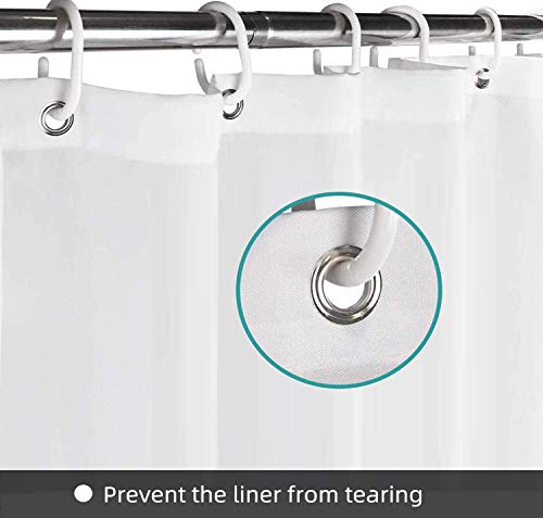Funny Dinosaur Shower Curtain 72"x72" - Cute Black & White Design