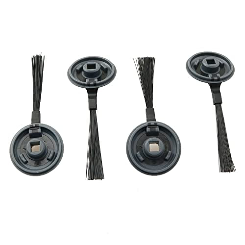 RLECS Side Brush Set for Shark ION Robot Vacuum (4pcs) - Efficient Cleaning Accessories