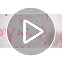 Pink Bow Happy Birthday Backdrop Banner - 71 x 43 Inch Fabric Decor
