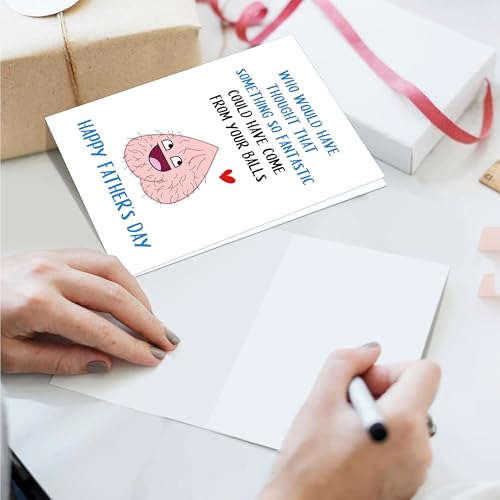 Funny Father's Day Card for Dad or Husband - Humor & Rude Design