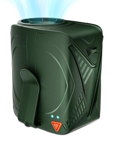 Rechargeable Wearable Waist Fan with 6 Speeds & 31H Battery Life