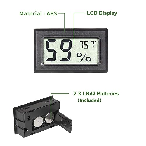 Goabroa Mini Digital Hygrometer Thermometer for Indoor Humidity & Temp