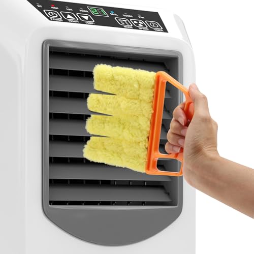 10-Piece Window Blind Cleaner Duster Set - Washable Microfiber Tools