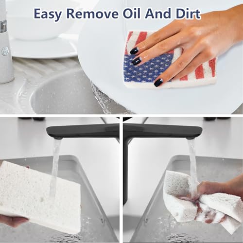 USA Flag Kitchen Dish Sponges - 4th of July Rectangle Style 1