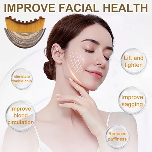 Lymphatic Facial Cleansing Brush, Soft Bristle Pore Cleaner & Face Scrubber for Sensitive Skin