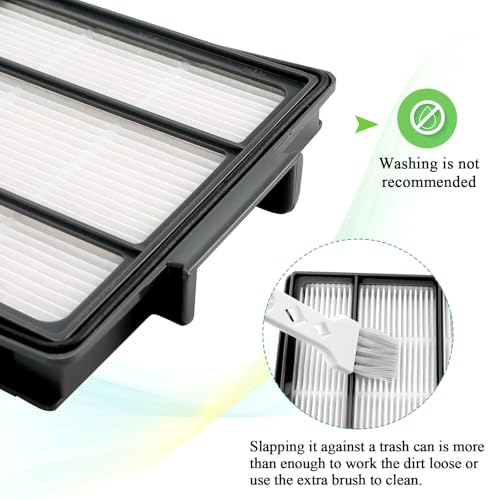RVFFK950 Shark Robot Vacuum Filter Replacement - 3 Pack