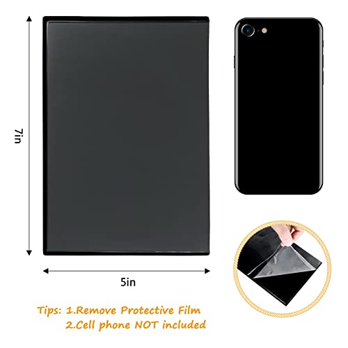 Mingting 5x7 Magnetic Picture Frames for Refrigerator - Black, 4 Pack