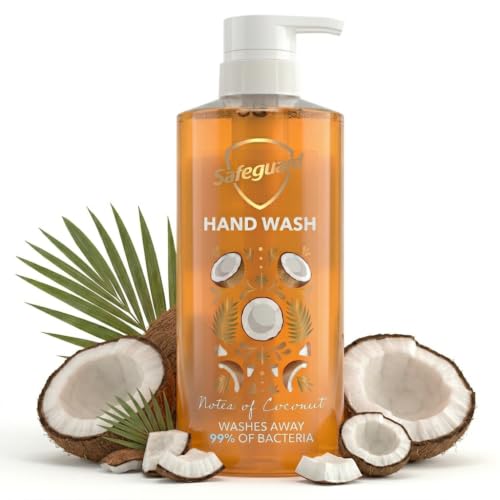 Safeguard Micellar Liquid Hand Soap, Coconut Scent, 15.5 oz