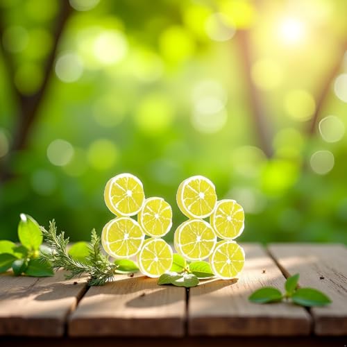 Lemon Slice Hair Clips 4Pcs Fruit Duckbill Barrettes for Women