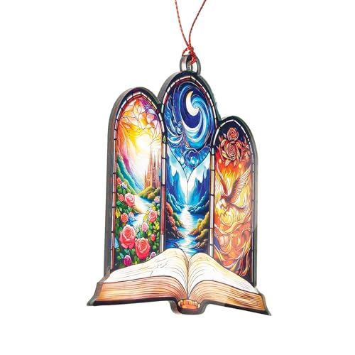 Book Lover Acrylic Ornament Literary Home Decor Gift