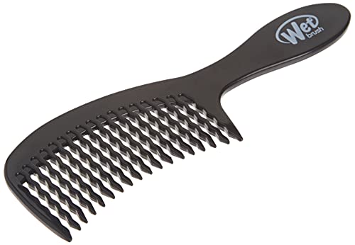 Wet Brush Detangling Comb - Wide Tooth Hair Comb for Pain-Free Detangling
