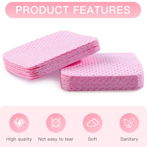 Lint Free Nail Wipes and Pump Dispenser Bottle for Gel Polish Remover