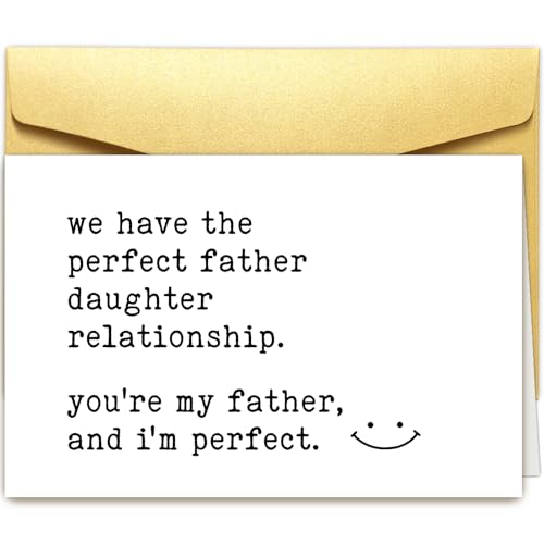 Funny Father's Day Card for Dad - Humorous Greeting Card