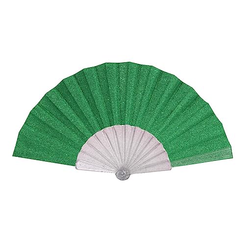 HeyToo Glitter Handheld Fan - Elegant Cooling Accessory for Parties