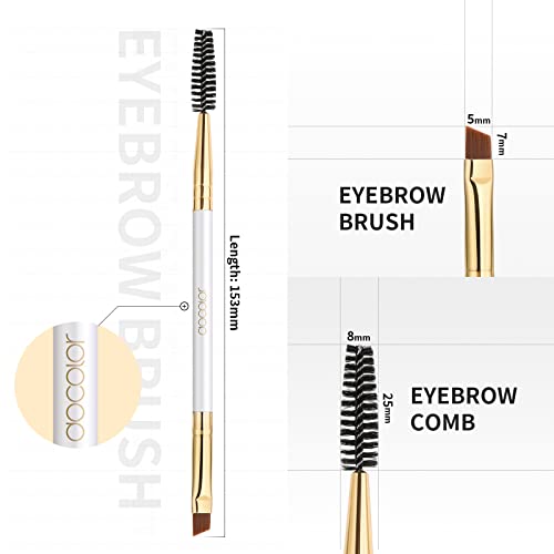 Docolor Duo Angled Eyebrow Brush and Spoolie Makeup Tool
