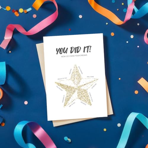 Graduation Card for High School & College Grads | Inspirational Keepsake
