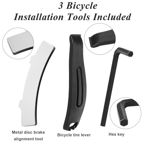 4 Pairs Bike Brake Pads, MTB Disc Brake Pads with Installation Tools, Compatible for Sram Avid Elixir E1 E3 E5 E7 E9 ER CR XO XX DB1 DB3 DB5, Compatible for Nutt Hydraulic Disc Brakes