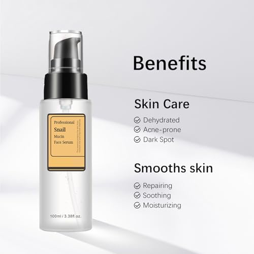 Fovcos Snail Mucin Power Repairing Serum with Sodium Hyaluronate