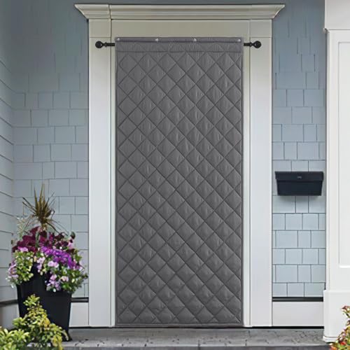NICETOWN Thermal Insulated Door Curtain 38" x 84" - Energy Saving & Cold Resistant