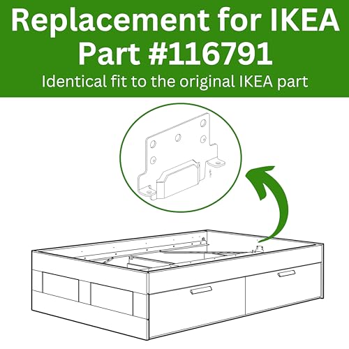 IKEA Bed Frame Replacement Mounting Plate 116791 - Pack of 2