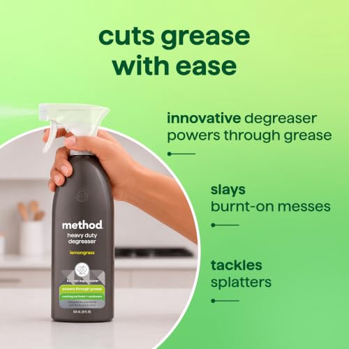 Method Heavy Duty Degreaser - Lemongrass Scent, 28 fl oz