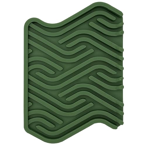 Premium Silicone Soap Dish - Self-Draining & Non-Slip Holder